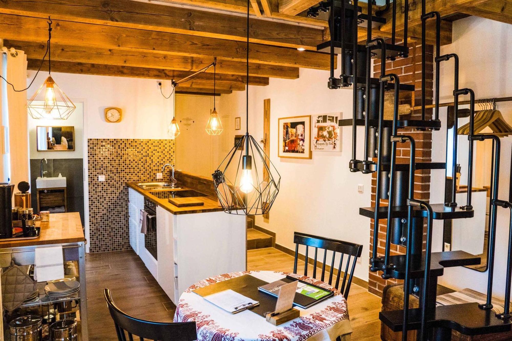 Besighomes Apartment Tiny House Безигхайм Экстерьер фото